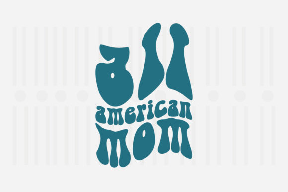 All American Mom, Mother's Day SVG Review