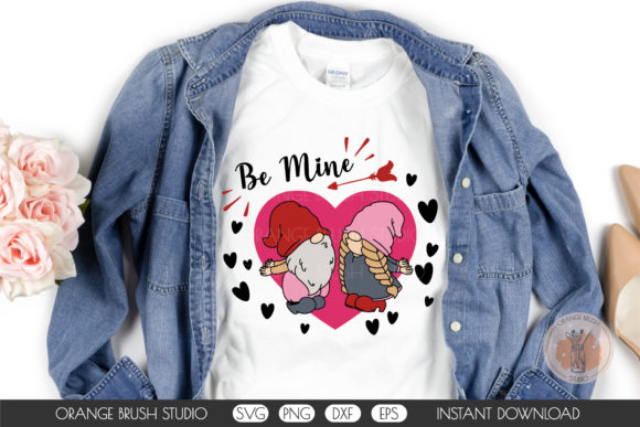 Gnomie Be Mine Valentine SVG Cute Quote Review