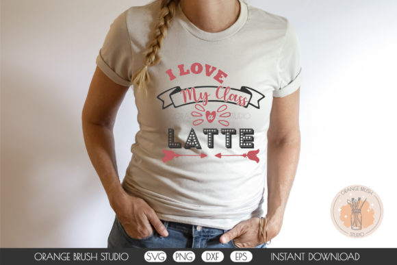 I Love My Class a Latte SVG Cute Quote Review