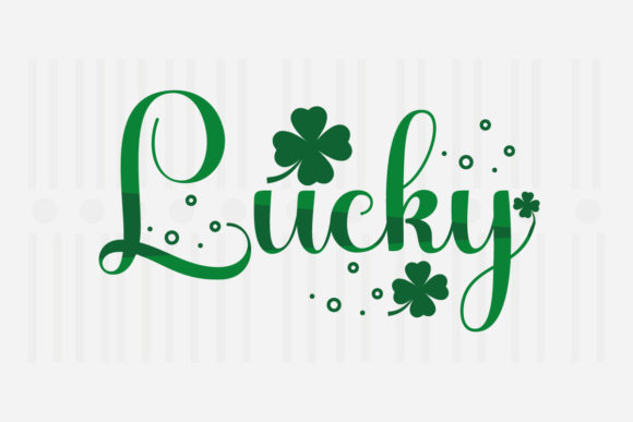 Lucky, St. Patrick's SVG Review for Real Embroidery Projects