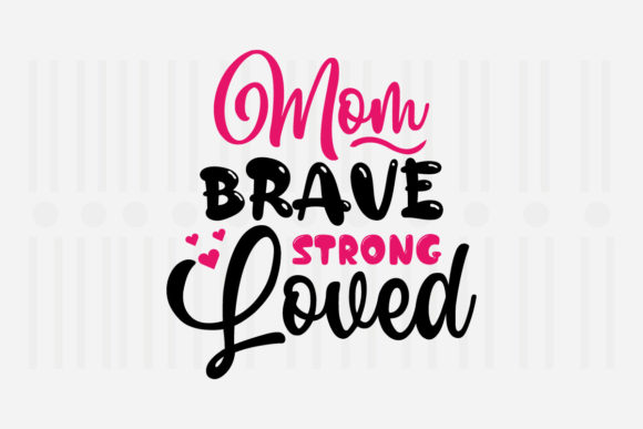 Mom Brave Strong Loved: A Designer’s Embroidery Review