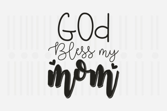 Mother's Day God Bless My Mom SVG Review