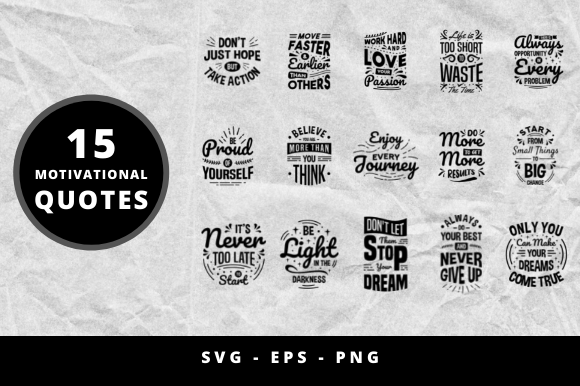 Motivational Quotes Bundle Graphic: A Designer’s Honest Take