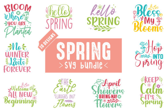 Spring SVG Bundle Vol.5 Review