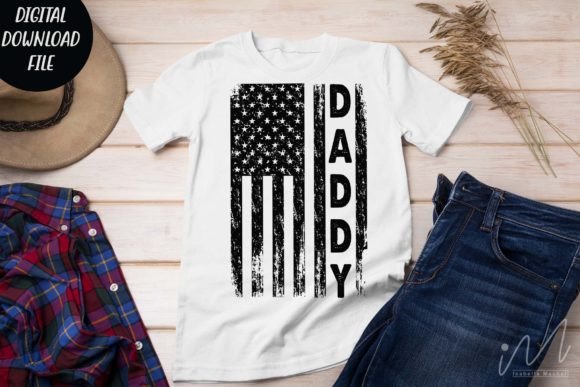 USA Daddy T-shirt Svg, Father s Day Svg